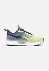 Biało-Granatowe Płaskie Sznurowane Buty Sportowe z Perforacją i Ozdobnym Paskiem Lovanita. Białe buty sportowe męskie Born2be, z jeansu, bez zapięcia. Za 169.99 zł.