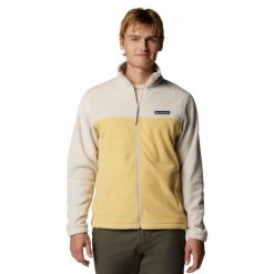 Bluza polarowa męska Columbia Steens Mountain Full Zip 2.0 rozpinana. Żółte bluzy męskie Columbia, m, bez wzorów, z polaru, bez kaptura. W wyprzedaży za 200.25 zł.
