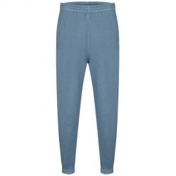 Spodnie sportowe damskie Reebok HS0374. Niebieskie spodnie dresowe damskie Reebok, xl, z aplikacjami, z bawełny. Za 184.00 zł.