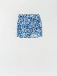 Szorty z wiązaniem - wielobarwny. Szorty damskie Sinsay, l, bez wzorów, ze skóry. Za 45.99 zł.