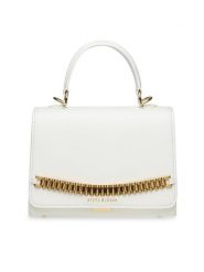 Steve Madden Torebka Bmoment SM13001393-02002-WHG Biały. Białe torebki do ręki damskie Steve Madden, bez wzorów, ze skóry, bez dodatków. Za 699.99 zł.