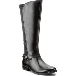 Oficerki CAPRICE - 9-25531-29 Black Nappa 022. Czarne kozaki damskie Caprice, z materiału. W wyprzedaży za 429.00 zł.