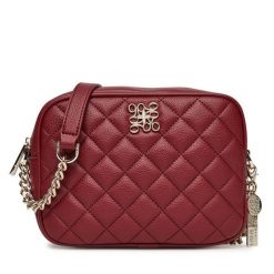 Torebka Nine West. Czerwone listonoszki damskie Nine West, bez wzorów, bez dodatków. Za 199.99 zł.