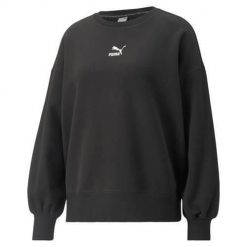 Bluza sportowa damska Puma 53351201. Czarne bluzy sportowe damskie Puma, l, bez wzorów, bez kaptura. Za 339.00 zł.