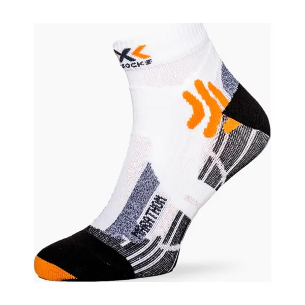X-Socks Skarpety Marathon , biały, rozmiar S. Białe skarpety damskie X-Socks, bez wzorów, z nylonu. W wyprzedaży za 59.99 zł.