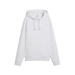 Damska bluza z kapturem Essentials Elevated PUMA. Białe bluzy damskie Puma, na jesień, xl, bez wzorów, z bawełny, z kapturem. Za 249.00 zł.