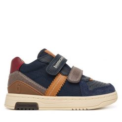 Sneakersy Biomecanics. Niebieskie trampki i tenisówki chłopięce Biomecanics, bez wzorów, bez zapięcia. Za 304.99 zł.