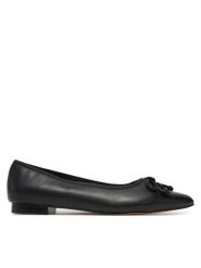 Sergio Bardi Baleriny WFA1572-29Z-SB Czarny. Czarne baleriny damskie Sergio Bardi, bez wzorów, ze skóry, bez obcasa. Za 249.99 zł.