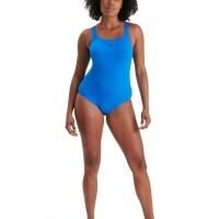 Strój kąpielowy damski Speedo Eco End Medalist. Niebieskie kostiumy jednoczęściowe damskie Speedo, xs, bez wzorów, z poliesteru, sportowe, do pływania. Za 169.99 zł.