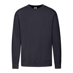 Lekka Bluza Rozpinana Unisex Dla Dorosłych. Niebieskie bluzy męskie Fruit of the Loom, m, bez wzorów, bez kaptura. Za 71.99 zł.