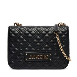 Torebka LOVE MOSCHINO. Czarne torebki do ręki damskie Love Moschino, bez wzorów, klasyczne, bez dodatków. Za 939.99 zł.