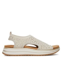 Sandały Remonte. Sandały damskie Remonte, bez wzorów, bez obcasa, na płaskiej podeszwie, bez zapięcia. Za 279.99 zł.