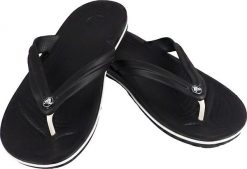 Japonki męskie Crocs Crocs Crocband Flip czarne 11033 001 37-38. Czarne klapki męskie Crocs. Za 137.71 zł.