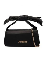 LOVE MOSCHINO Torebka JC4062PP1OLV0000 Czarny. Czarne torebki do ręki damskie Love Moschino, bez wzorów, z materiału, wizytowe, bez dodatków. Za 729.99 zł.