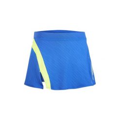 Spódniczka 560 nieb-żół. Niebieskie spódnice damskie PERFLY, l, bez wzorów, z elastanu. Za 49.99 zł.