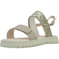 Sandały GEOX J SANDAL CORALIE GIR Beżowy. Brązowe sandały damskie Geox, na lato, trekkingowe. Za 197.99 zł.