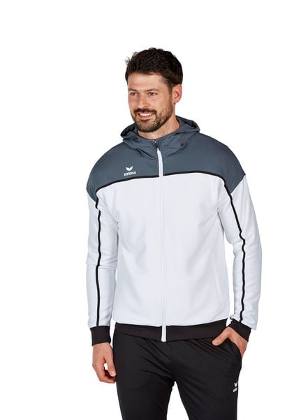 Bluza dresowa z kapturem Erima Change. Białe bluzy męskie Erima, l, bez wzorów, z dresówki, z kapturem. Za 253.90 zł.