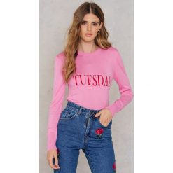NA-KD Sweter z dzianiny Weekday - Pink. Swetry damskie marki NA-KD. W wyprzedaży za 60.88 zł.