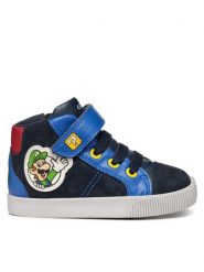 Geox Sneakersy B Kilwi Boy B46A7B 022BC C4226 M Granatowy. Niebieskie buty sportowe chłopięce Geox, bez wzorów, ze skóry, bez zapięcia. Za 329.99 zł.