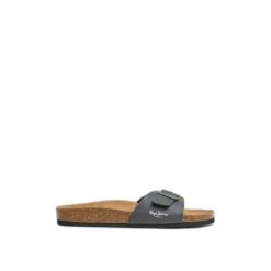 Sandały Pepe Jeans Bio Single Natur. Szare sandały męskie Pepe Jeans, z jeansu, bez zapięcia. Za 218.35 zł.