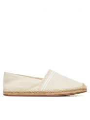 Tommy Hilfiger Espadryle Fringe Canvas Closed Espadrille FW0FW08881 Beżowy. Brązowe espadryle damskie Tommy Hilfiger, bez wzorów, z materiału, bez obcasa, bez zapięcia. Za 209.99 zł.