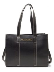 VALENTINO HANDBAGS Torebka Kobiety Sztuczna skóra czarny, ONE SIZE. Czarne torby na ramię damskie VALENTINO HANDBAGS, bez wzorów, ze skóry, eleganckie, bez dodatków. Za 549.95 zł.