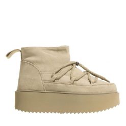 INUIKII CLASSIC LOW PLATFORM Śniegowce damskie. Zielone śniegowce i trapery damskie Inuikii, z gumy. W wyprzedaży za 847.99 zł.