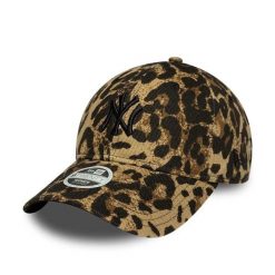 Czapka baseballowa damska New York Yankees New Era 9Twenty Leopard. Brązowe czapki i kapelusze damskie New Era, bez wzorów, casualowe. Za 223.00 zł.