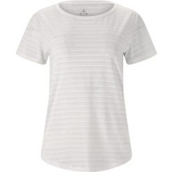 Damska koszulka w paski Whistler Skylon. Białe koszulki sportowe damskie Whistler, bez wzorów, na fitness i siłownię. Za 165.50 zł.