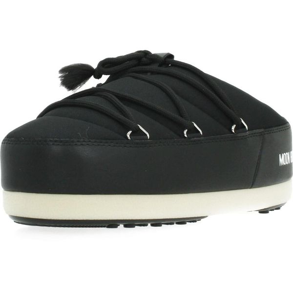 Buty MOON BOOT MB EVX MULE NYLON Czarny. Czarne obuwie sportowe damskie Moon Boot, bez wzorów, z nylonu, trekkingowe. Za 597.99 zł.