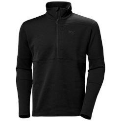 Bluza 1/2 zip Helly Hansen Evolved Air. Czarne bluzy męskie Helly Hansen, m, bez wzorów, z materiału, bez kaptura. Za 553.50 zł.