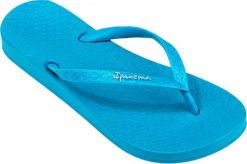 Ipanema Klapki damskie Ipanema Kirei Anat Colors niebieskie 82591-BO329 39. Niebieskie klapki damskie Ipanema, bez wzorów, sportowe, bez obcasa. Za 75.23 zł.