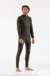 Surfanic Męska Bluza Termoaktywna Carbon Dri Koszulka z Zamkiem SWX1602-430. Zielone bluzy męskie Surfanic, na zimę, m, bez wzorów, z materiału, bez kołnierzyka, bez ramiączek. Za 179.99 zł.