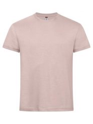 Clique New Classic-T męski T-shirt z bawełny, współczesny krój – Candy pink. Czerwone t-shirty męskie CLIQUE, m, bez wzorów, z bawełny, klasyczne, bez kołnierzyka. Za 87.50 zł.