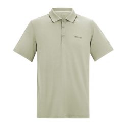 Męska Koszulka Polo Maverik V. Brązowe koszulki polo męskie Regatta, m, bez wzorów, sportowe, bez ramiączek. Za 84.99 zł.