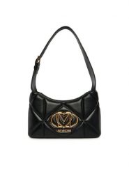LOVE MOSCHINO Torebka JC4258PP0OLC0000 Czarny. Czarne torebki do ręki damskie Love Moschino, bez wzorów, ze skóry, bez dodatków. Za 845.99 zł.