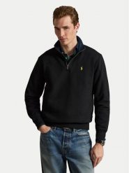 Polo Ralph Lauren Bluza 710B28291001 Czarny Regular Fit. Czarne bluzy męskie Polo Ralph Lauren, m, bez wzorów, z bawełny, bez kaptura. Za 859.99 zł.