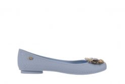 Baleriny T&G Fashion 11-086 Light Blue, Niebieski, Guma - 41-42. Niebieskie baleriny damskie TG, na lato, bez wzorów, z gumy, bez obcasa. W wyprzedaży za 26.10 zł.