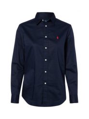 Polo Ralph Lauren bluzka koszulowa Kobiety Bawełna niebieski, XS. Niebieskie bluzki damskie Polo Ralph Lauren, xs, bez wzorów, z bawełny, eleganckie, bez kołnierzyka, bez ramiączek. Za 729.95 zł.