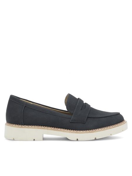 Clara Barson Mokasyny WS5885-01A Czarny. Czarne mokasyny damskie Clara Barson, ze skóry. Za 129.99 zł.