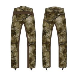Spodnie Solognac 500 camo treemetic WTP. Brązowe spodnie sportowe męskie SOLOGNAC, l, bez wzorów, outdoorowe. W wyprzedaży za 249.99 zł.