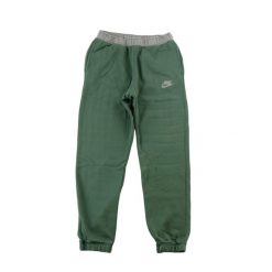 Second life - Spodnie dresowe męskie Nike zielone - Jak nowy. Zielone spodnie sportowe męskie Nike, m, bez wzorów, z dresówki, do biegania. Za 127.76 zł.