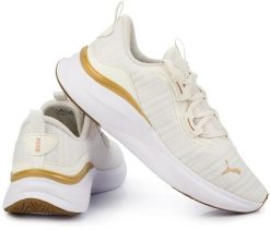 Damskie buty sneakersy sportowe treningowe do biegania PUMA SOFTRIDE Harmony. Brązowe obuwie sportowe damskie Puma, bez wzorów, z jeansu, do biegania. Za 209.00 zł.