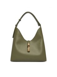 Furla Torebka Goccia M WB01499 BX3104 KH 4555S Zielony. Zielone torebki do ręki damskie Furla, bez wzorów, ze skóry, bez dodatków. Za 1,369.00 zł.