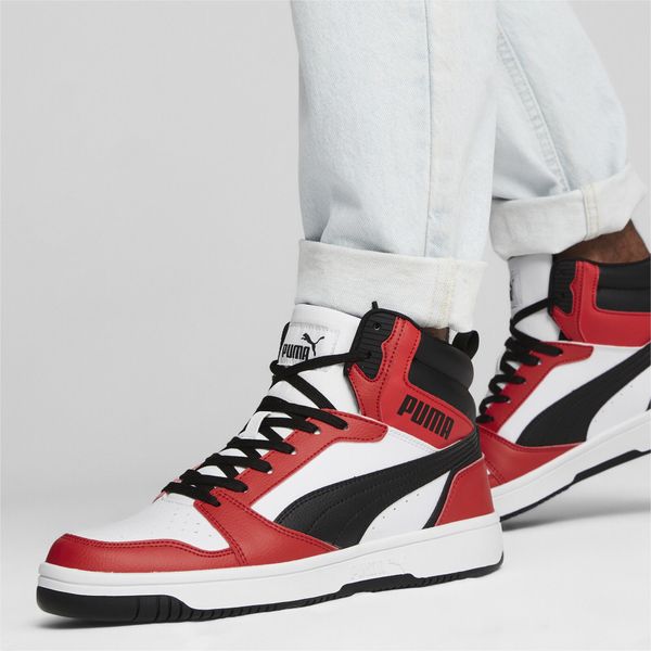 Buty Rebound V6 Rozmiar 40 - 392326-04 Biały. Białe obuwie sportowe damskie Puma, bez wzorów, z syntetyku, do koszykówki. Za 359.00 zł.