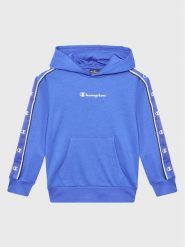 Champion Bluza 306320 Niebieski Regular Fit. Niebieskie bluzy dla chłopców Champion, bez wzorów, z bawełny, bez ramiączek, bez kaptura. Za 189.99 zł.