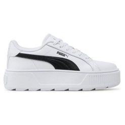 Buty Puma Karmen L W 384615 02 białe. Białe obuwie sportowe damskie bez wzorów. Za 365.58 zł.