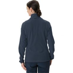 Bluza polarowa damska Vaude Rosemoor Fleece Jacket II. Niebieskie bluzy damskie Vaude, l, bez wzorów, z polaru, bez kaptura, trekkingowe. Za 393.30 zł.