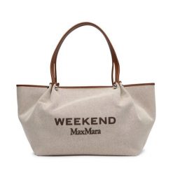 Torebka Weekend Max Mara. Brązowe torebki do ręki damskie Weekend Max Mara, bez wzorów, bez dodatków. Za 1,479.00 zł.