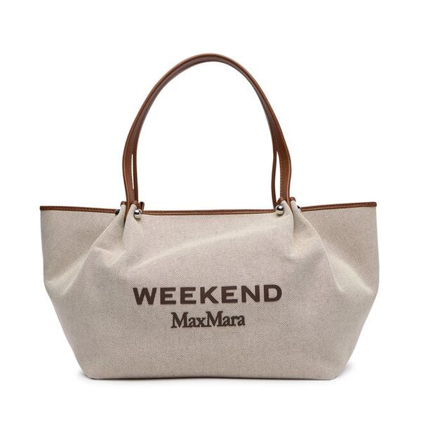 Torebka Weekend Max Mara. Brązowe torebki do ręki damskie Weekend Max Mara, bez wzorów, bez dodatków. Za 1,479.00 zł.